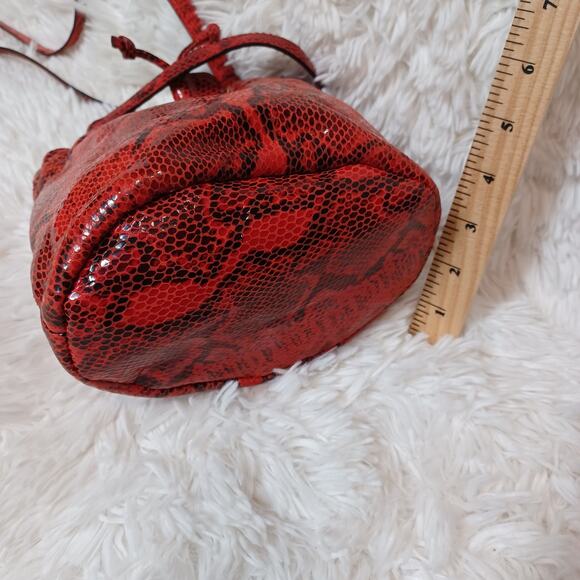 Jolie By Edward Spiers Leather Crossbody Genuine Leather Italy Bag. - Picture 10 of 10